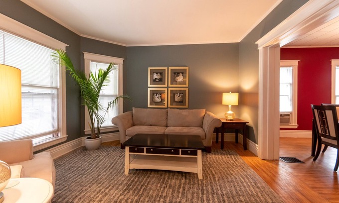 Rochester Apartment | Spacious Vintage Home in Cultural District
