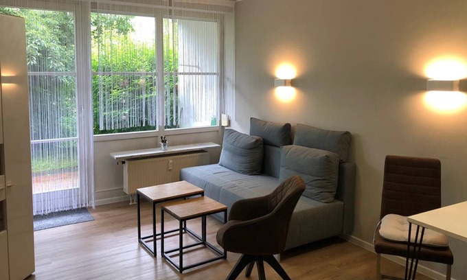 Bad Rodach Apartment | Spaciously furnished holiday apartment (48sqm) with balcony/terrace