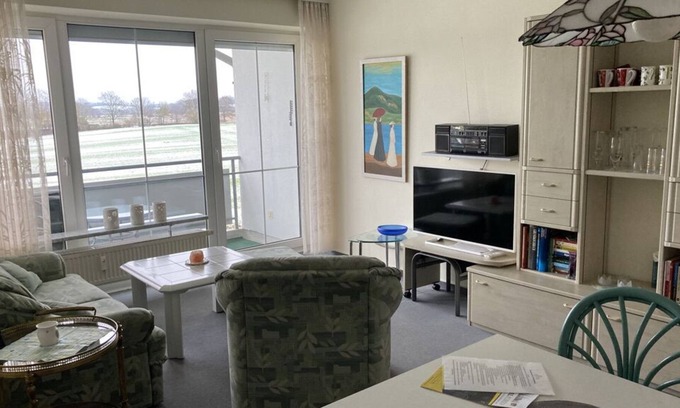 Bad Rodach Apartment | Spaciously furnished holiday apartment (48sqm) with balcony / terrace