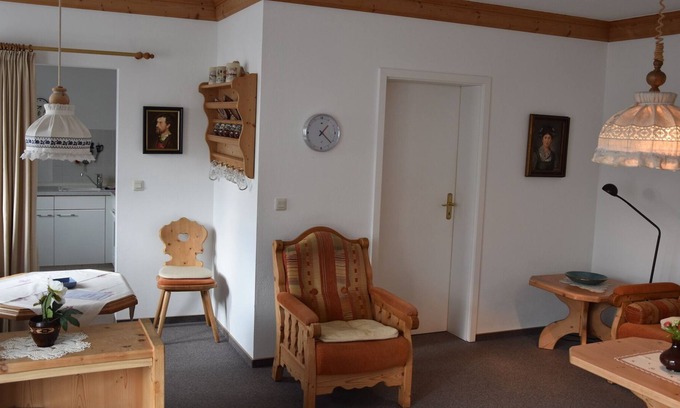 Bad Rodach Apartment | Spaciously furnished holiday apartment (56sqm) with balcony