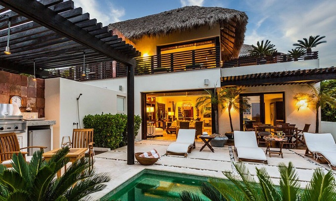 Punta de Mita Villa | Spectacular corner villa at PortaFortuna, Punta Mita - golf cart, pool & hot tub