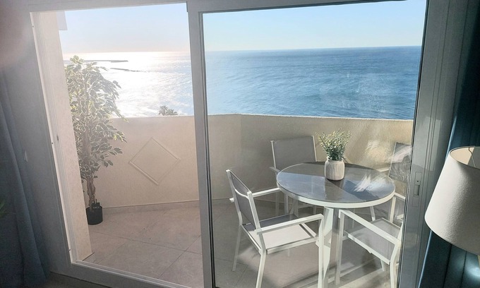 Benalmadena Costa Apartment | Spectacular. Facing the sea. 5 pools. 2 terraces.
