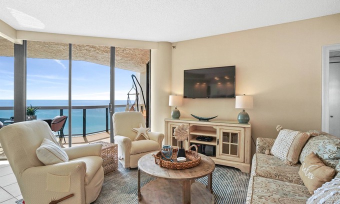 Miramar Beach Condo | Spectacular Gulf Front Views From Every Room | Steps to Beach | March Specials!