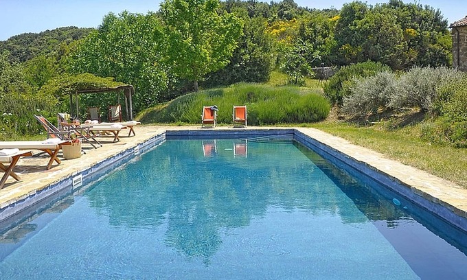 Castiglione d'Orcia House | SPECTACULAR Nature Oasis Farmhouse w/Hilltop Panoramic Views, Saltwater Pool
