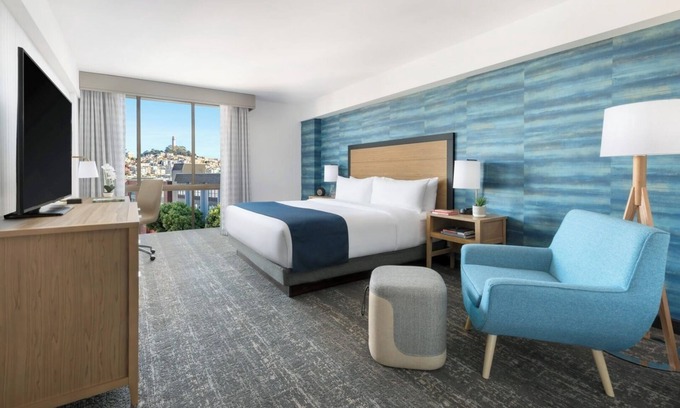 Fisherman's Wharf Hotel | Spectacular King, Hotel Caza, City Views, Walk to Pier 39