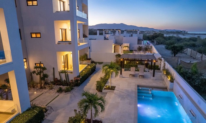 Los Barriles Condo | Spectacular penthouse with pool close to the beach