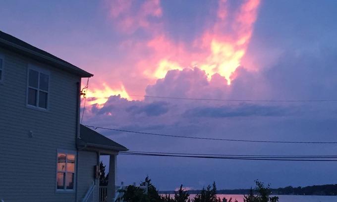 Bayville House | Spectacular sunsets and water views, only steps to beach and boardwalk!