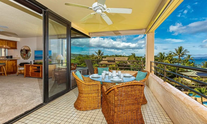 Wailea Condo | Spectacular Views and Prime Location! Oceanfront at Great Rates! Polo Beach 502