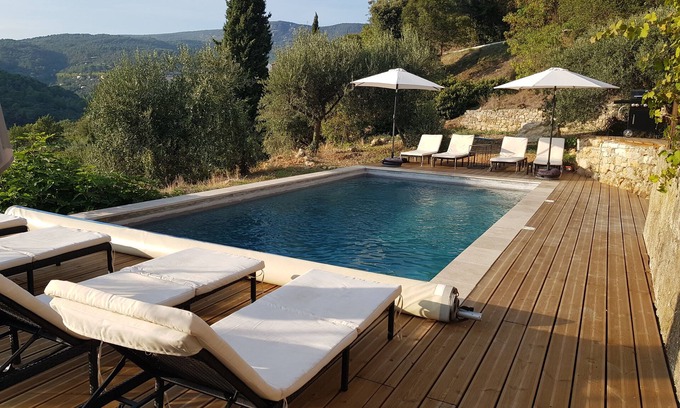 Claviers House | Spectacular views, steps from beautiful Claviers
