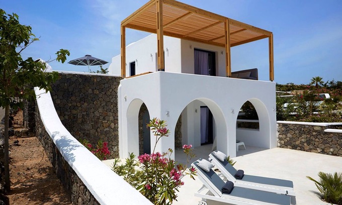 Exo Gialos Villa | Splendid Santorini Villa | Villa Casa del Mare | 1 Bedroom | Private Pool with.