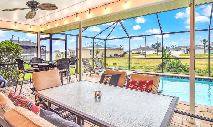 Trafalgar House | Spring Summer specials- heated pool, close to many stores and restaurants