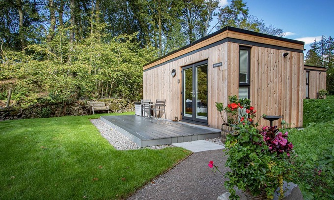 Windermere Cabin | Spring Wood Woodland pod - a holiday Pod that sleeps 2 with an en-suite