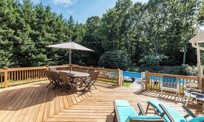 Springs House | Springs Oasis Pool, Fenced Yard, 6 Mins to Beach, 3BR Retreat