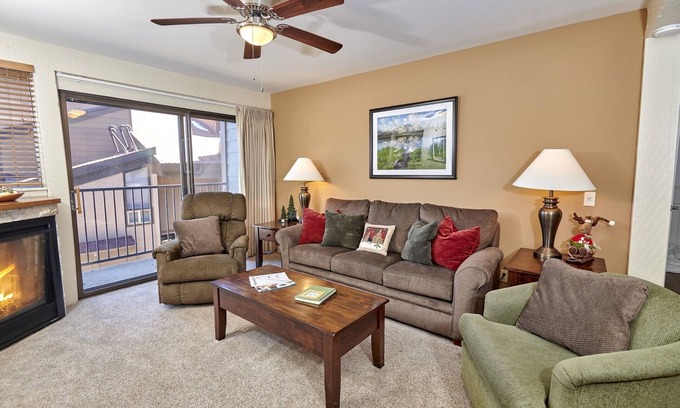 Mammoth Lakes Condo | St Anton Condos #25 (1-Bedroom) with Pool by RedAwning