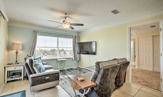 Butler Beach Condo | St Augustine Condo w/Pool Access, Walk to Beach!