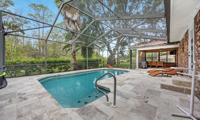 St. Augustine House | St. Augustine Oasis w/Heated Pool & Wet Bar