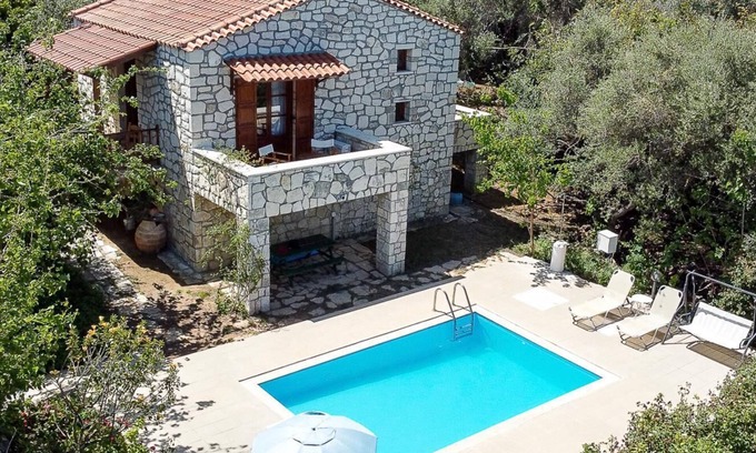 Stavromenos House | Stafro Filitsa Watch video? Enter on YouTube: Stafro Filitsa Crete "House for 4 people with pool, wifi and A/C is located in an olive grove with 2 other villas.