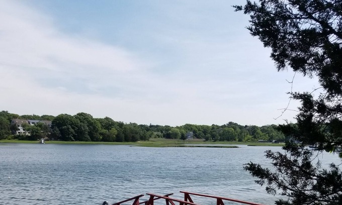 Gloucester House | Stanwood Point: Waterfront cottage with large screened porch, yard and dock