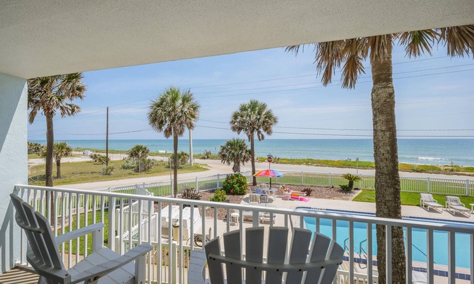 Ormond-by-the-Sea Condo | Starboard Light 7 | Beachfront Condo w. Resort Pool