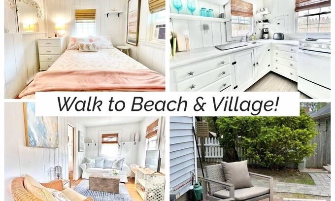 Dennis Port Cottage | Stay in a TINY HOUSE!★0.4mi to Beach★Village★Restaurants★Pet Friendly ★ 2 bikes!