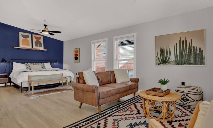 Fredericksburg Apartment | STAY ON MAIN! St Studio Apt W/Kitchen