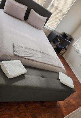Weequahic Apartment | Staycation Haven Master Bedroom