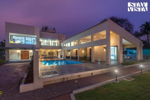 Kihim Villa | StayVista at Villa Lemonade with BBQ & Bonfire