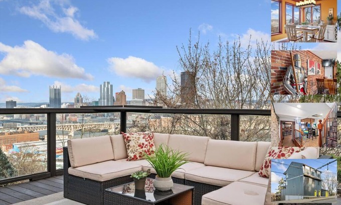 South Side House | Steelview: Hillside Home/Incredible City Views