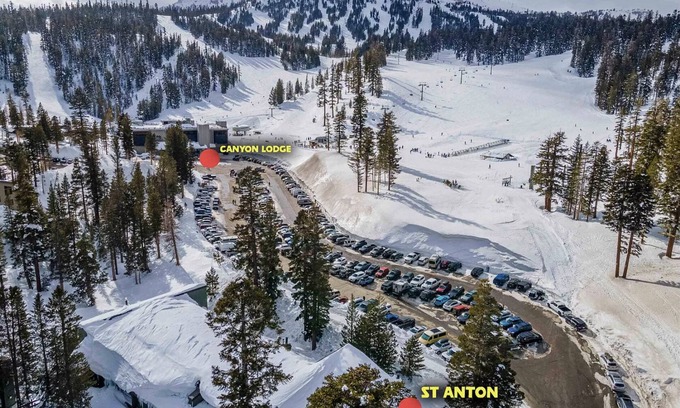 Mammoth Lakes Condo | Steps to Canyon Lodge at St. Anton Comfy Condo.
