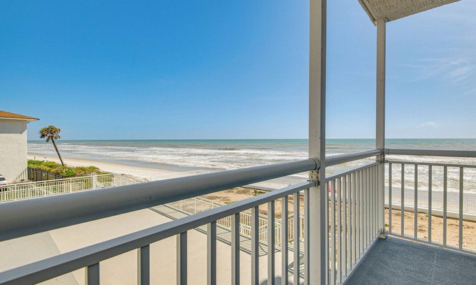 South Patrick Shores Condo | Steps to Ocean: Satellite Beach Condo w/Balcony