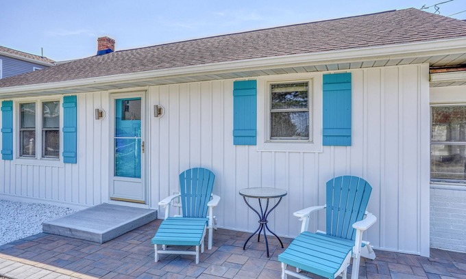 Broadkill Beach Cottage | "STEPS TO SAND - Two Cottage Classic Gem Retreat"