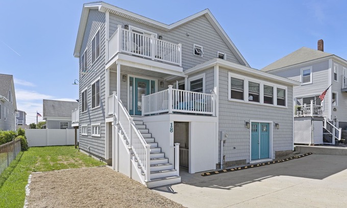 Wells Beach House | Steps to Wells Beach! Booking June, Summer 2025, Fall, Thanksgiving,KPortPrelude