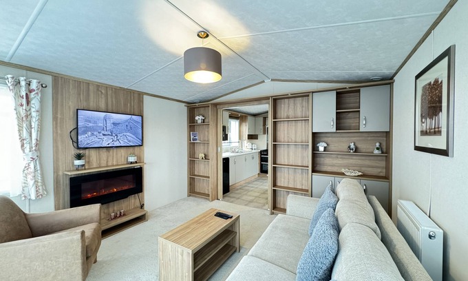 St. Andrews Cottage | Stewart Resort Lodge 2 - a lodge that sleeps 4 guests in 2 bedrooms