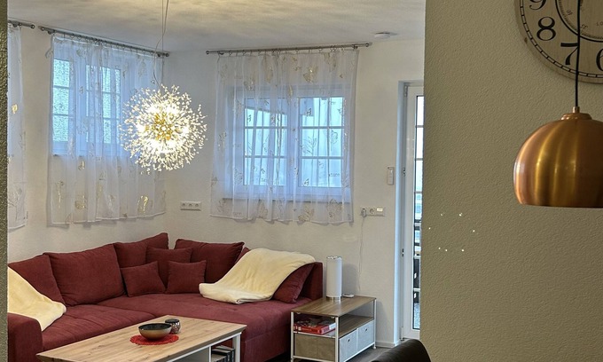 Stockach Apartment | Stilvolle und Moderne Ferienwohnung in Stockach am Bodensee mit Eigenem Balkon