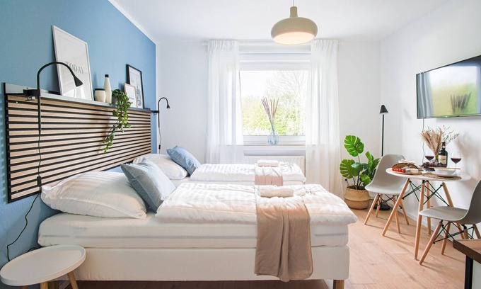 Altenessen-Sud Apartment | Stilvolles Modernes Apartment mit Parkplatz