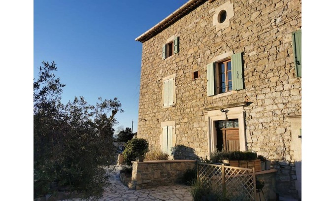 Canaules-et-Argentieres Apartment | Stone Cévennes Bastide with Swimming Pool