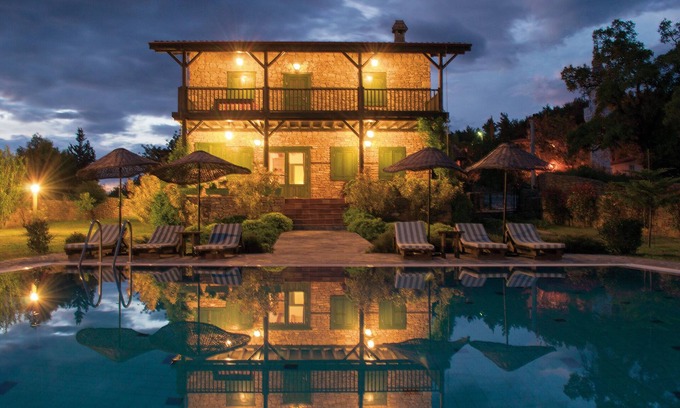 Manavgat Villa | Stone villa with walled, private garden & pool, panoramic view of the coast