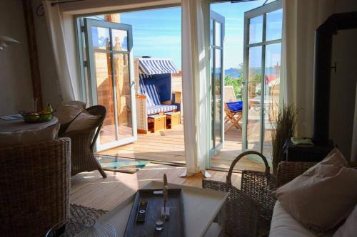 Fehmarnsund Apartment | Strandhaus-Fehmarn, Captains-Deck direkt am Strand
