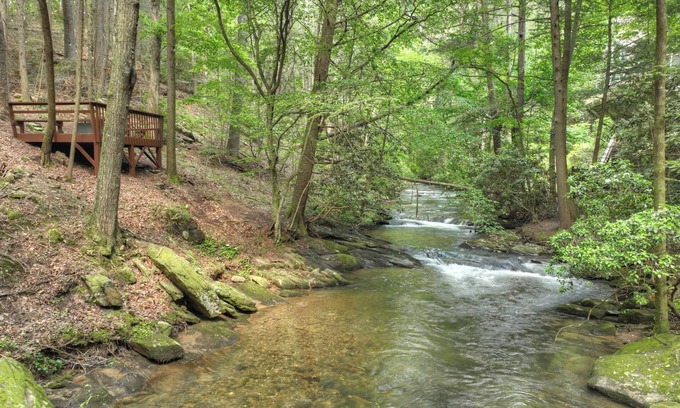 Walnut Mountain Cabin | Streams and Daydreams - Relax by the river!