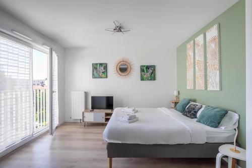 Les Perroquets Apartment | Studio 30 m2 tout confort - RER à 3 min, accès Paris & Disneyland