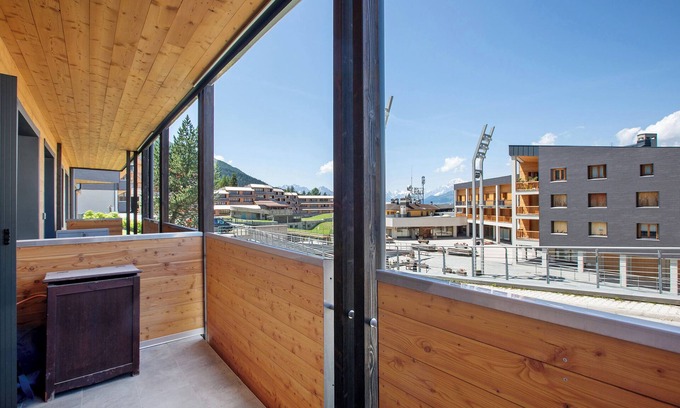 Gressan Apartment | Studio Apartment 'Sweet Home - Pila Apartments' with Mountain View and Private Terrace