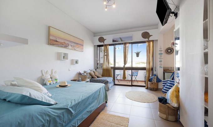 Torralta Apartment | Studio Apartment "The Studio - Pet friendly" with Mountain VIew, Balcony & Wi-Fi