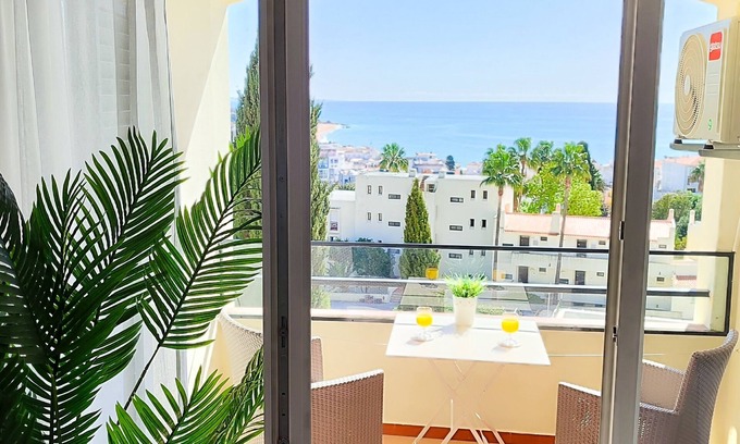 Patio Apartment | Studio appartment/panoramic sea/Albufeira old town view/pool view