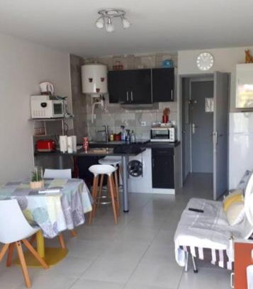 Port Rive Gauche Apartment | Studio avec jardinet clim parking