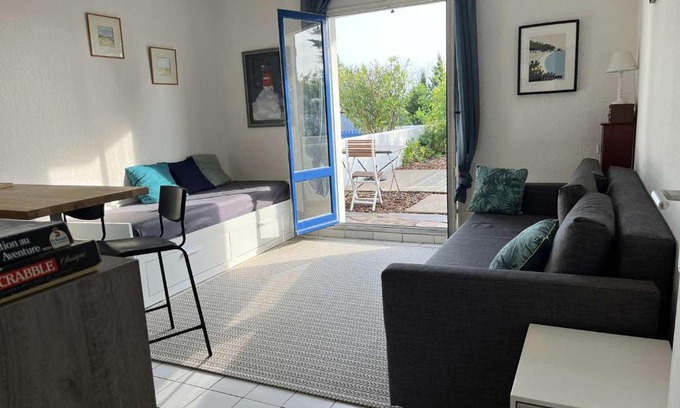 La Gueriniere Apartment | Studio avec jardinet, proche plage et commerces, La Guérinière - FR-1-224B-594