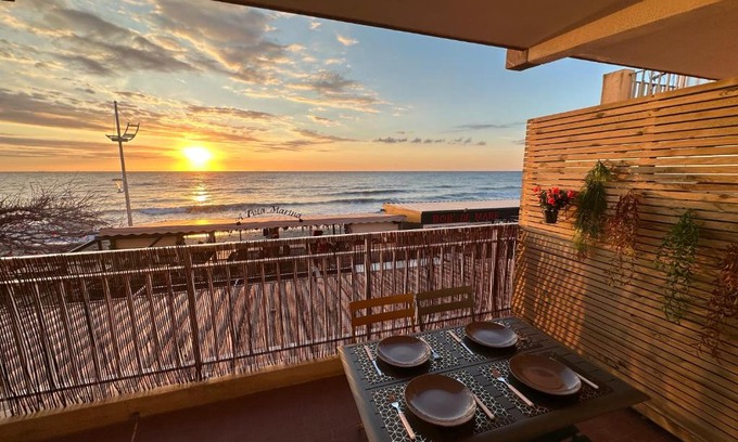 Moriani-Plage Apartment | Studio bord de mer