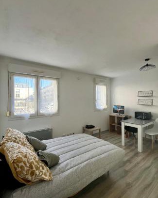 Sainte-Anne - Faubourg Noyon Apartment | Studio calme proche de la gare