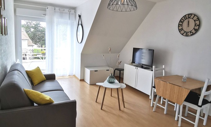 Berck-sur-Mer Apartment | Studio Cosy au Clos Fleuri 2 Personnes