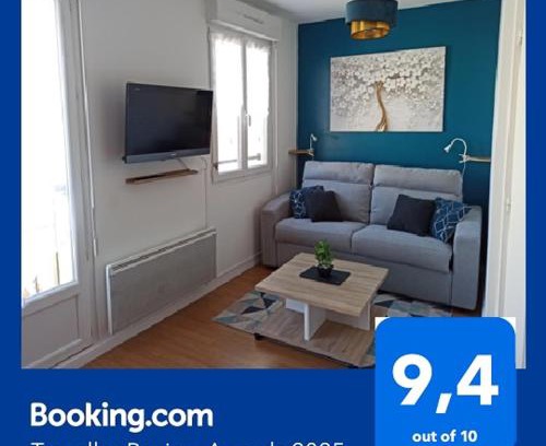 Meaux Apartment | Studio cosy, Meaux centre, Disney-Paris, proche gare et activités