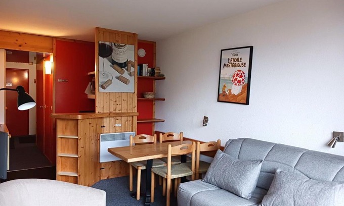 Arc-2000 Apartment | Studio cosy pour 4 pers. proche des pistes à Arc 2000 - FR-1-411-332